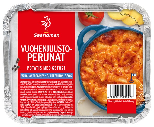 Vuohenjuustoperunat 320 g