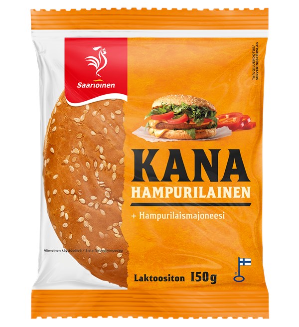 Kanahampurilainen 150 g