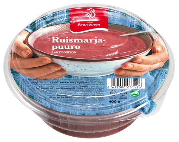 Ruismarjapuuro 400 g