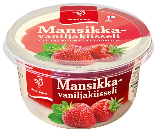 Mansikka-vaniljakiisseli 175 g